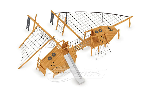 Игровой комплекс ЭКО ДК-10 Корабль.  �3